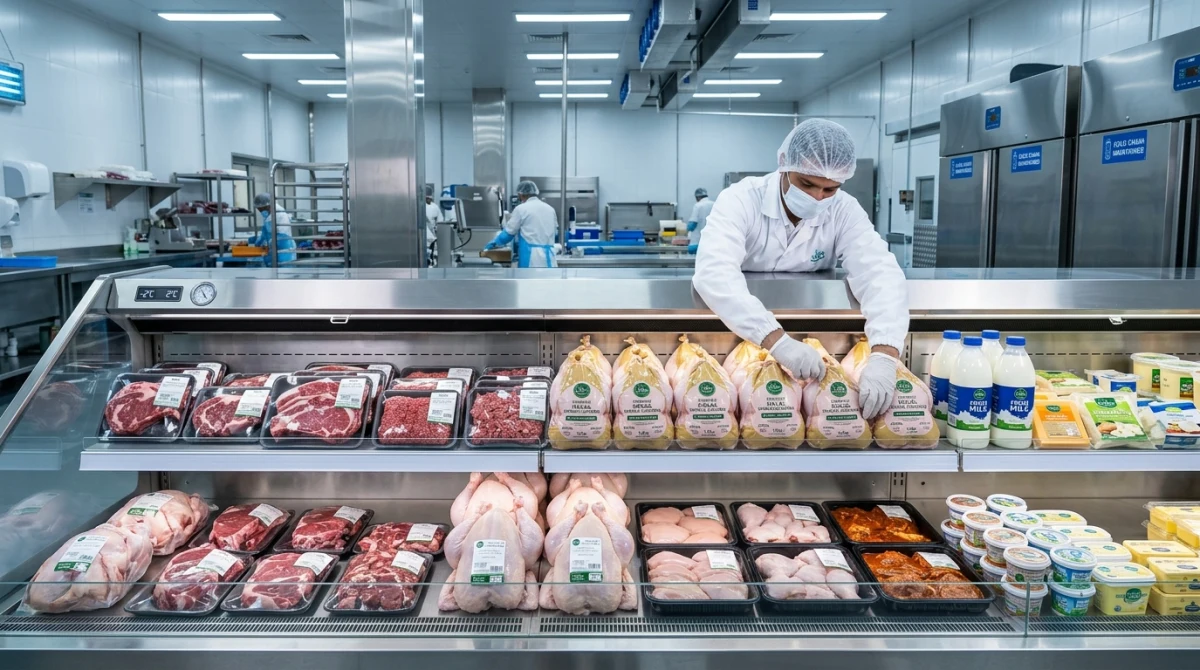 Fresh & Frozen Meat, Poultry, Turkey & Dairy Products