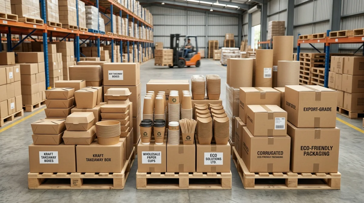 Disposable Packaging, Paper Cups & Stationery