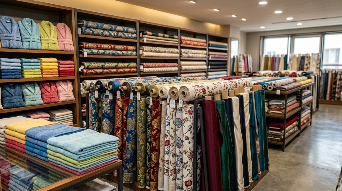 Home Textiles, Denizli Bath Towels, Robes & Fabrics