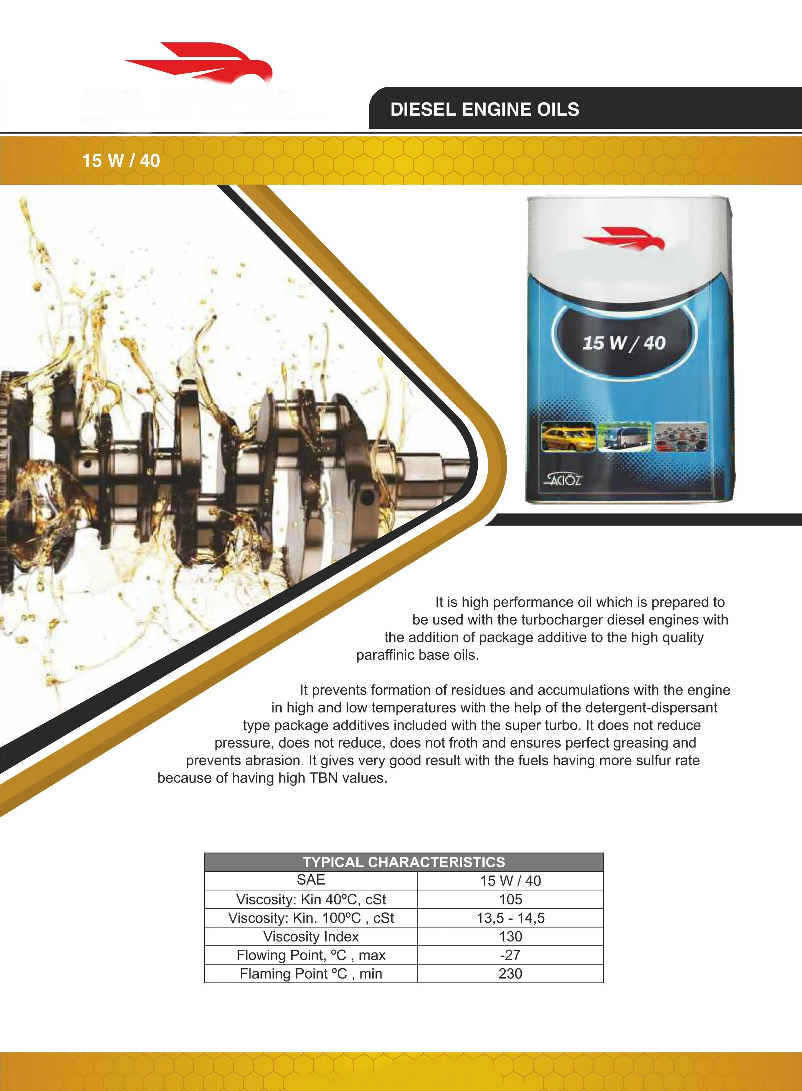 Fully Synthetic Engine Oil & Industrial Lubricants Series Model 3 — Automotive Spare Parts, Batteries, Tires & Lubricants | COIDET & ATC
