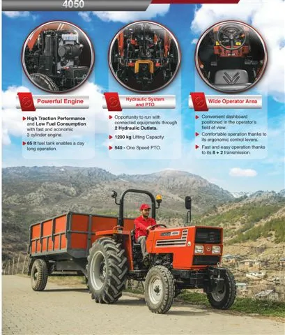 Modern Agricultural Tractor & Tillage Equipment Model 41 — Agricultural Machinery, Tractors & Farming Implements | COIDET & ATC