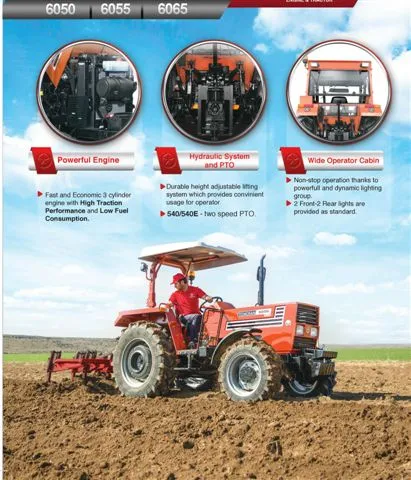 Modern Agricultural Tractor & Tillage Equipment Model 10 — Agricultural Machinery, Tractors & Farming Implements | COIDET & ATC