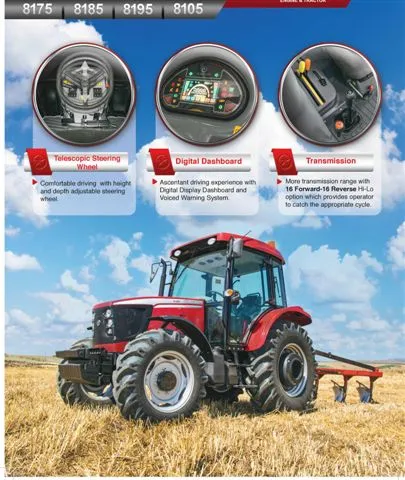 Modern Agricultural Tractor & Tillage Equipment Model 1 — Agricultural Machinery, Tractors & Farming Implements | COIDET & ATC