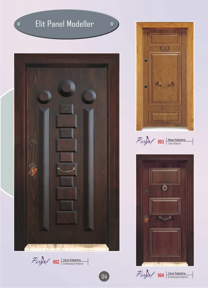 Luxury High-Security Steel Door & Interior Doors Series Model 48 — Construction Materials, Steel Security Doors & Building Profiles | COIDET & ATC