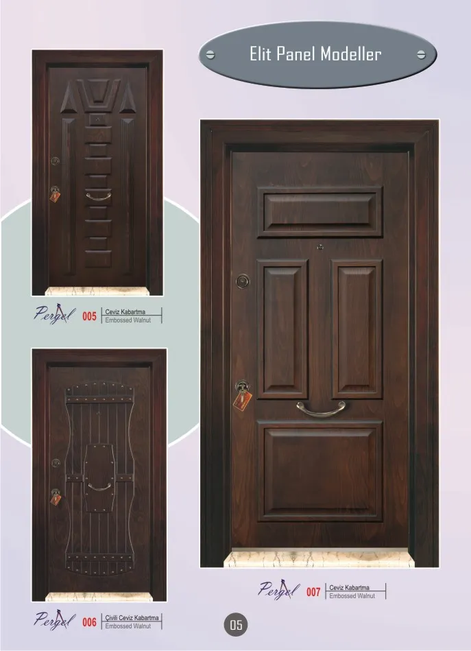 Luxury High-Security Steel Door & Interior Doors Series Model 30 — Construction Materials, Steel Security Doors & Building Profiles | COIDET & ATC