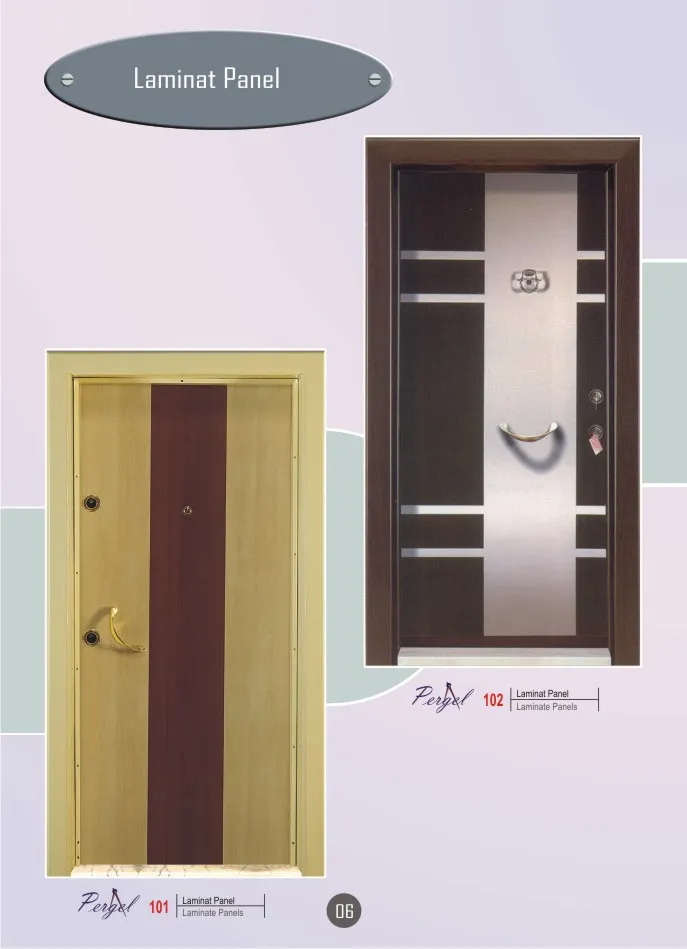 Luxury High-Security Steel Door & Interior Doors Series Model 57 — Construction Materials, Steel Security Doors & Building Profiles | COIDET & ATC