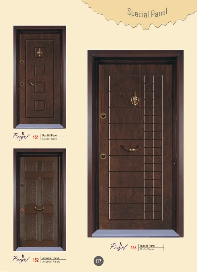 Luxury High-Security Steel Door & Interior Doors Series Model 40 — Construction Materials, Steel Security Doors & Building Profiles | COIDET & ATC