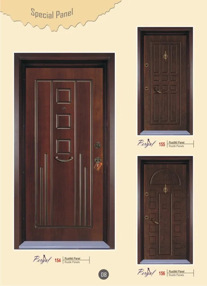 Luxury High-Security Steel Door & Interior Doors Series Model 6 — Construction Materials, Steel Security Doors & Building Profiles | COIDET & ATC