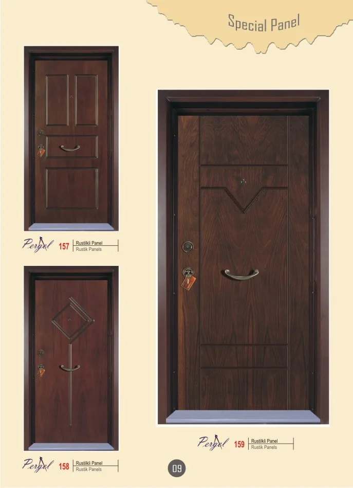 Luxury High-Security Steel Door & Interior Doors Series Model 1 — Construction Materials, Steel Security Doors & Building Profiles | COIDET & ATC