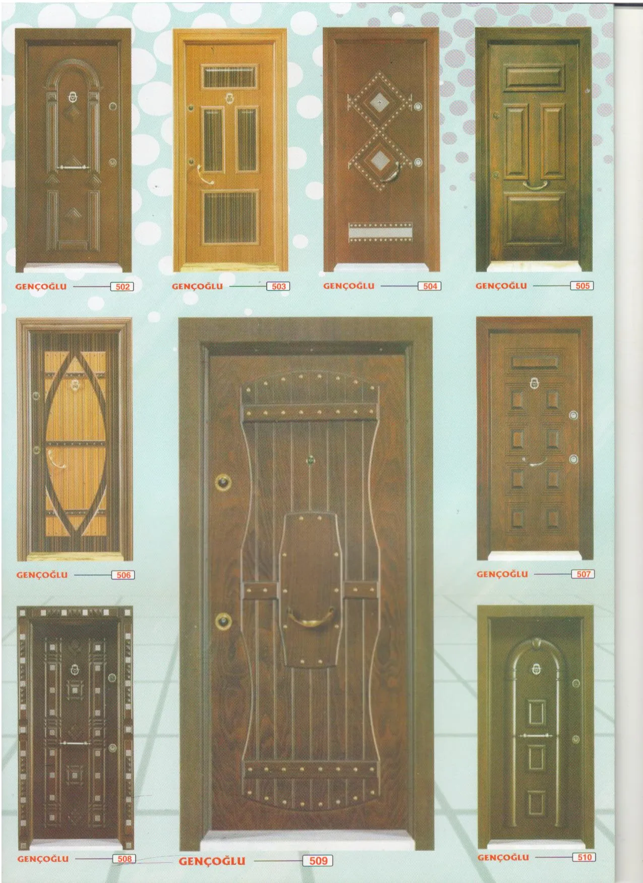 Luxury High-Security Steel Door & Interior Doors Series Model 91 — Construction Materials, Steel Security Doors & Building Profiles | COIDET & ATC