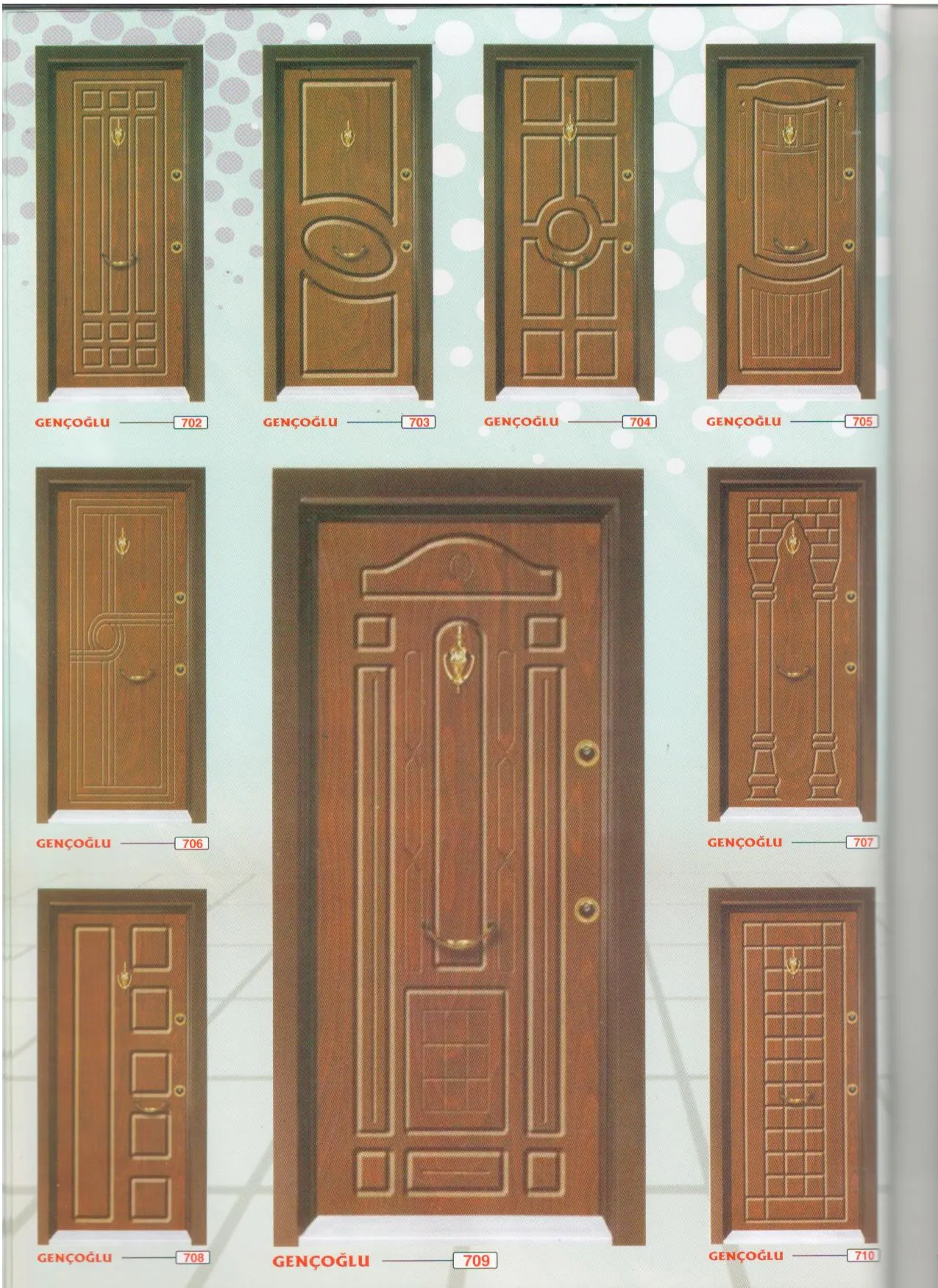 Luxury High-Security Steel Door & Interior Doors Series Model 21 — Construction Materials, Steel Security Doors & Building Profiles | COIDET & ATC