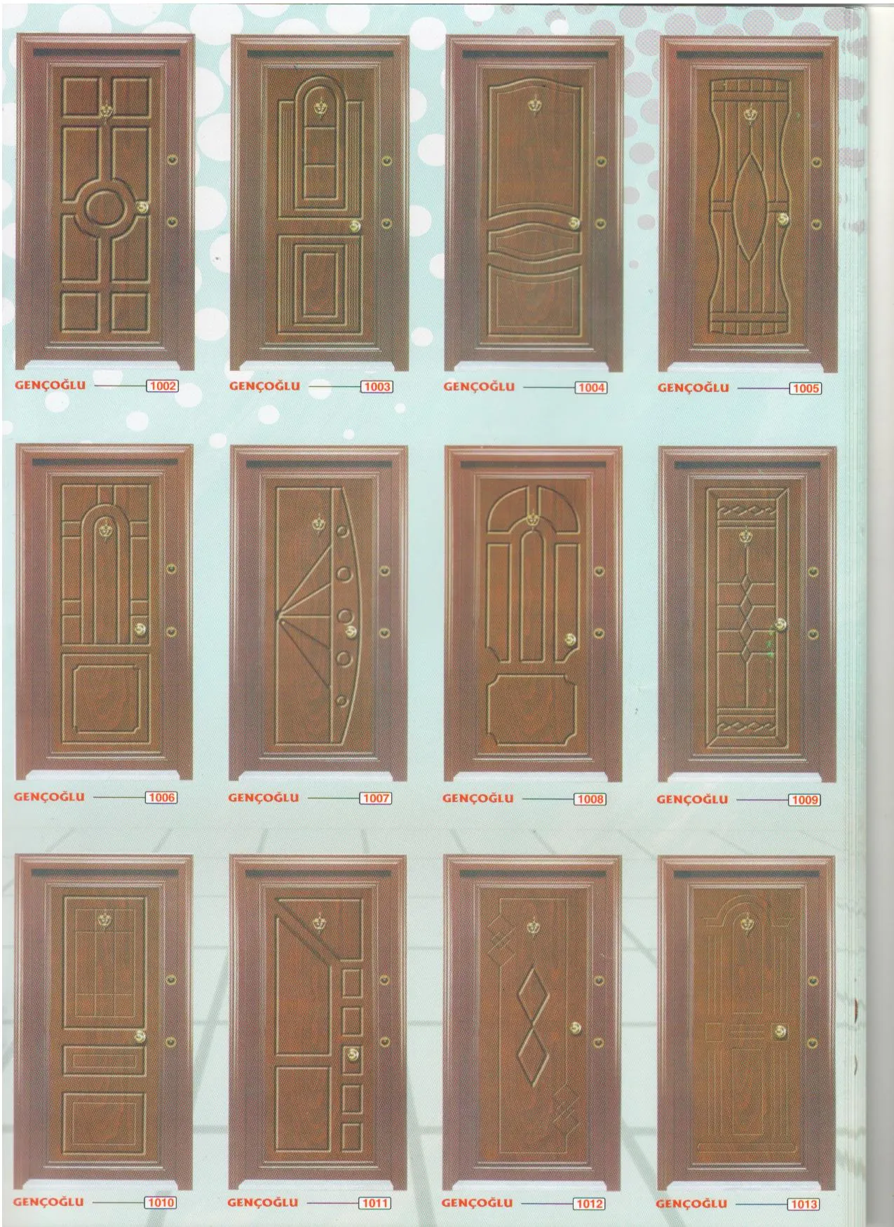 Luxury High-Security Steel Door & Interior Doors Series Model 68 — Construction Materials, Steel Security Doors & Building Profiles | COIDET & ATC