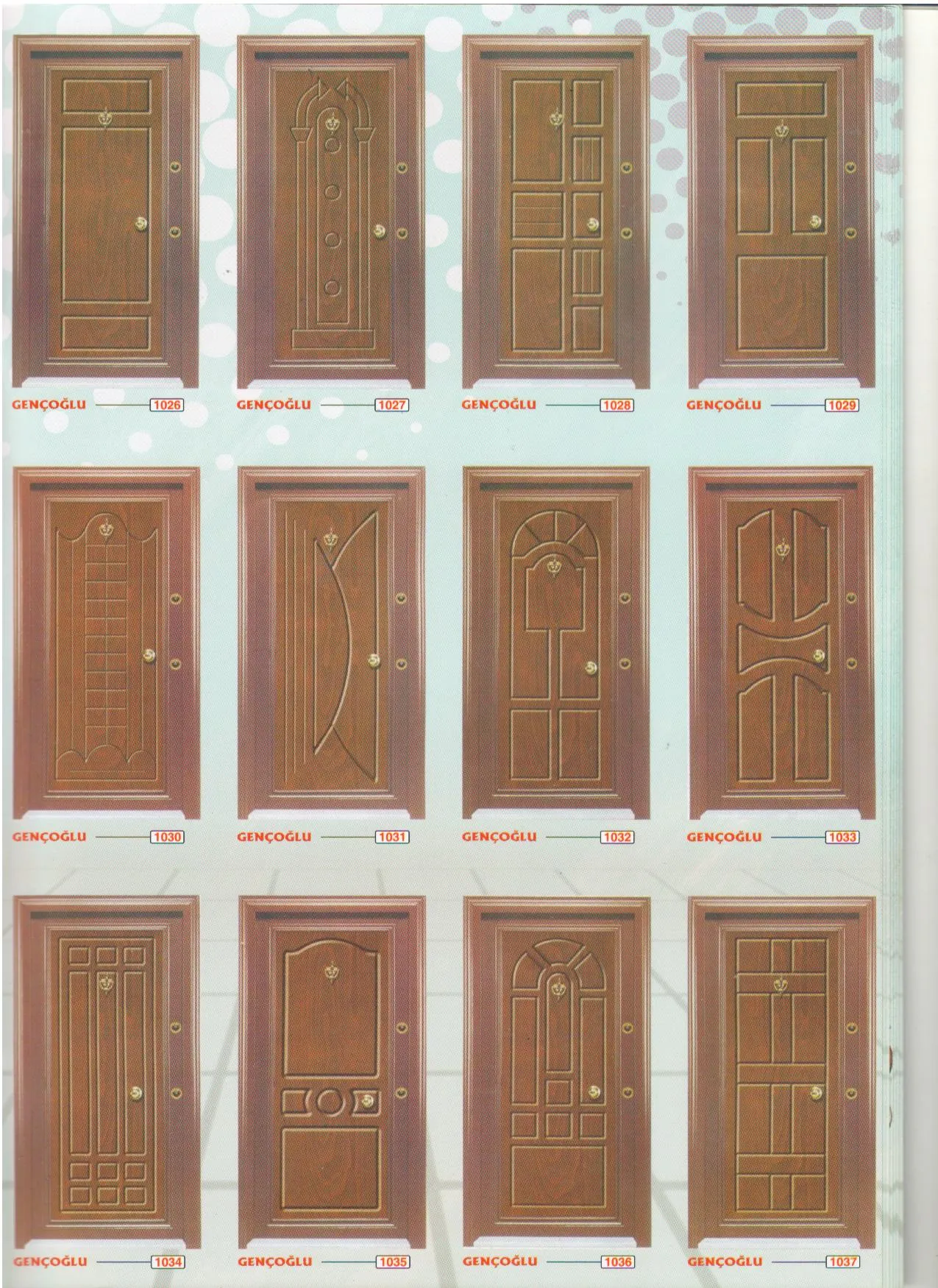 Luxury High-Security Steel Door & Interior Doors Series Model 43 — Construction Materials, Steel Security Doors & Building Profiles | COIDET & ATC