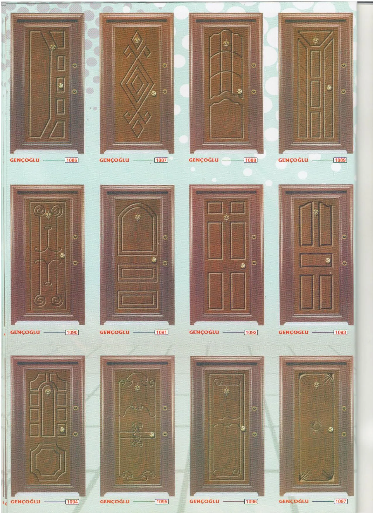 Luxury High-Security Steel Door & Interior Doors Series Model 41 — Construction Materials, Steel Security Doors & Building Profiles | COIDET & ATC