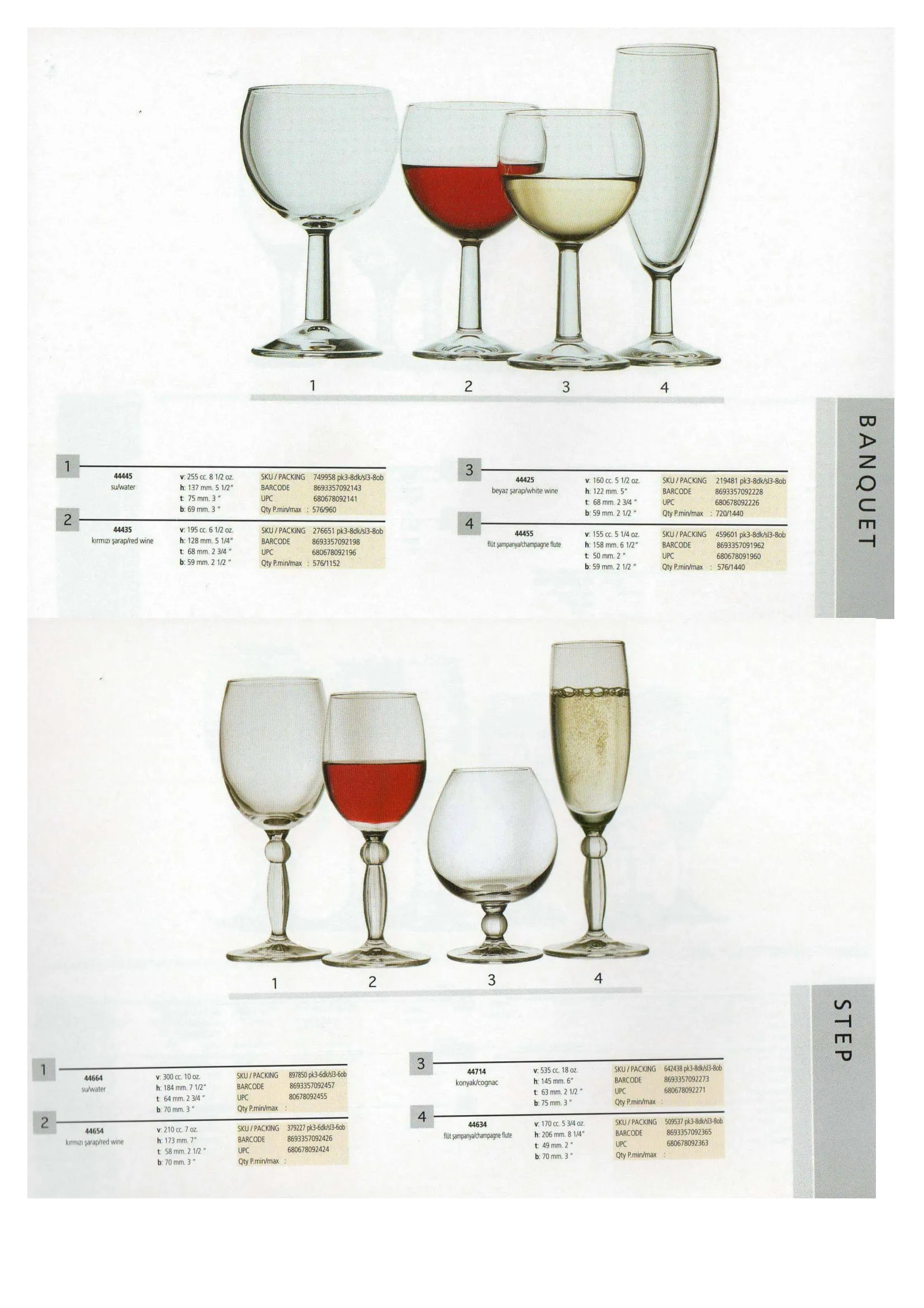 Pasabahce Export Glass Tableware & Glassware Collection Model 66 — Kitchenware, Glassware & Household Plastics | COIDET & ATC