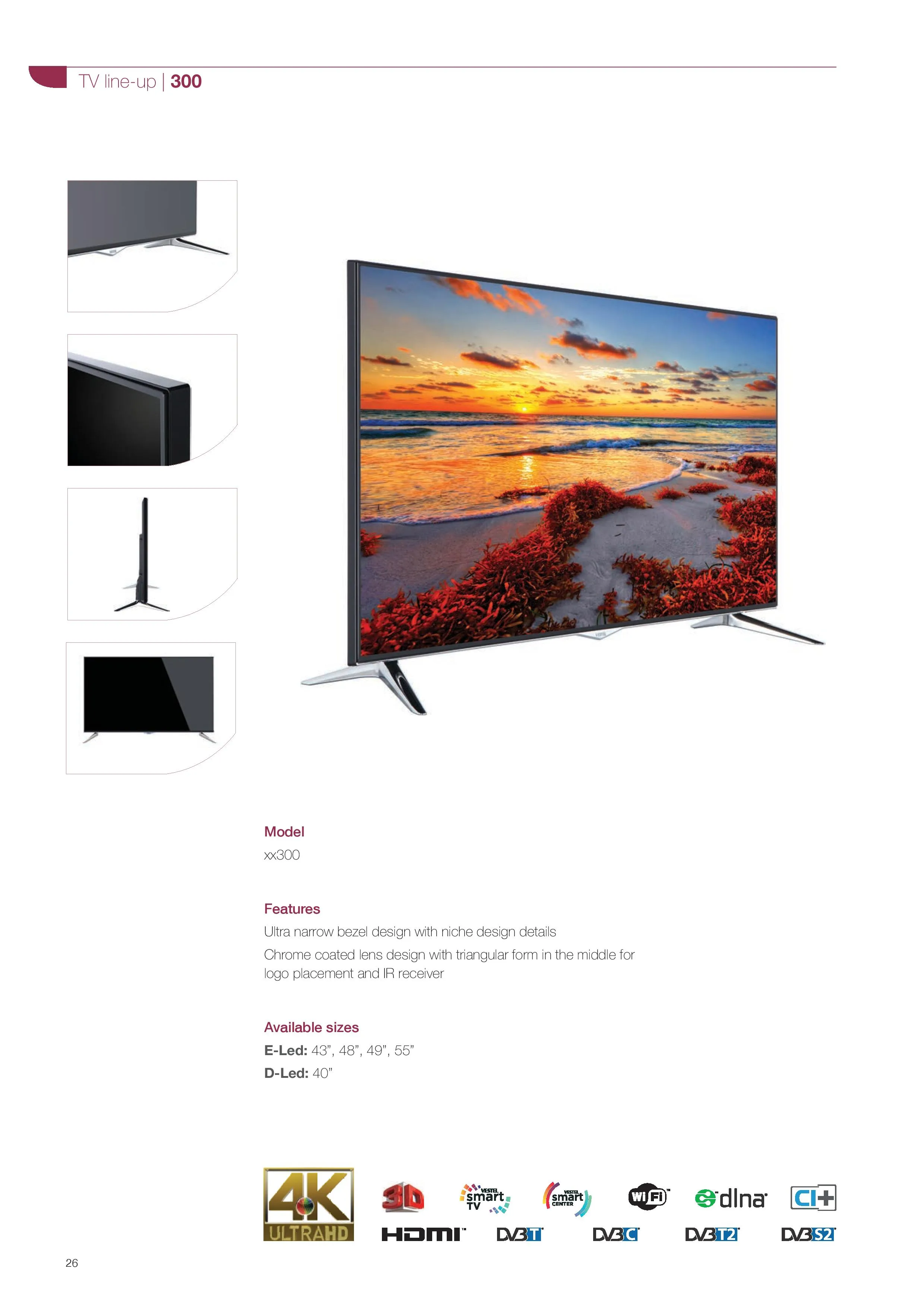 Ultra HD 4K Smart LED TV — Android TV Export Model 180 — Major Appliances, Refrigeration & Consumer Electronics | COIDET & ATC