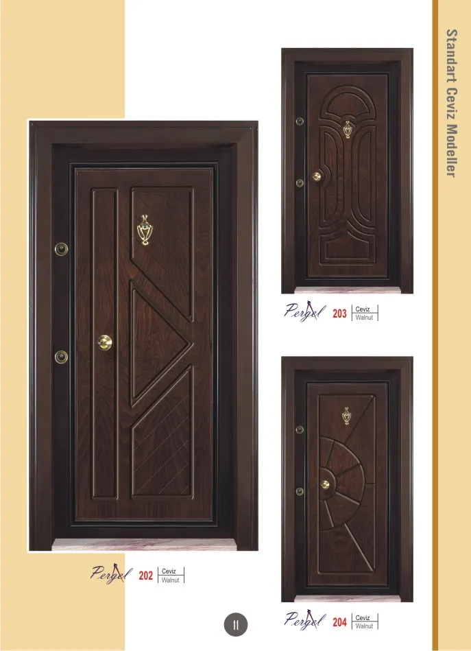 Luxury High-Security Steel Door & Interior Doors Series Model 11 — Construction Materials, Steel Security Doors & Building Profiles | COIDET & ATC