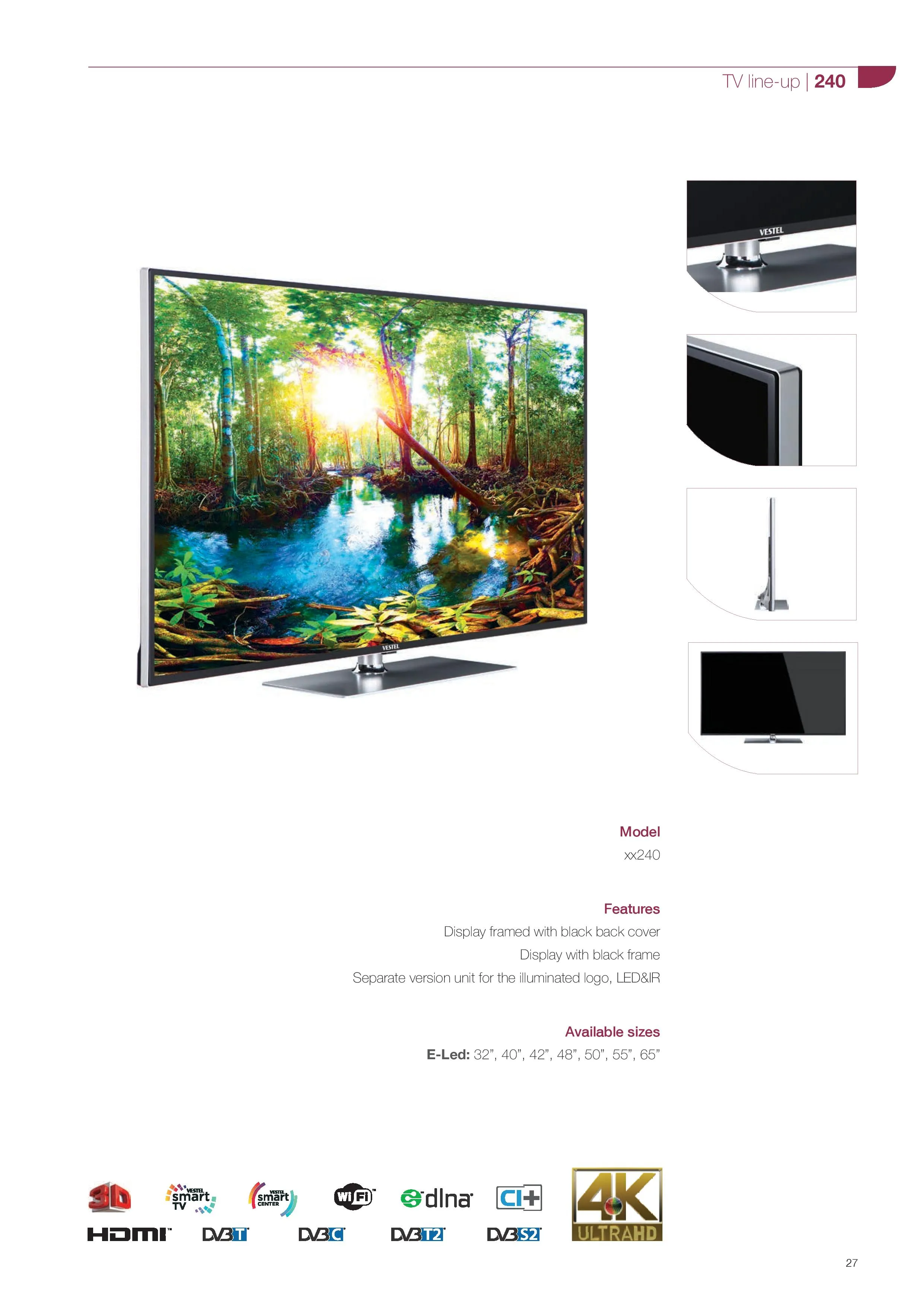 Ultra HD 4K Smart LED TV — Android TV Export Model 30 — Major Appliances, Refrigeration & Consumer Electronics | COIDET & ATC