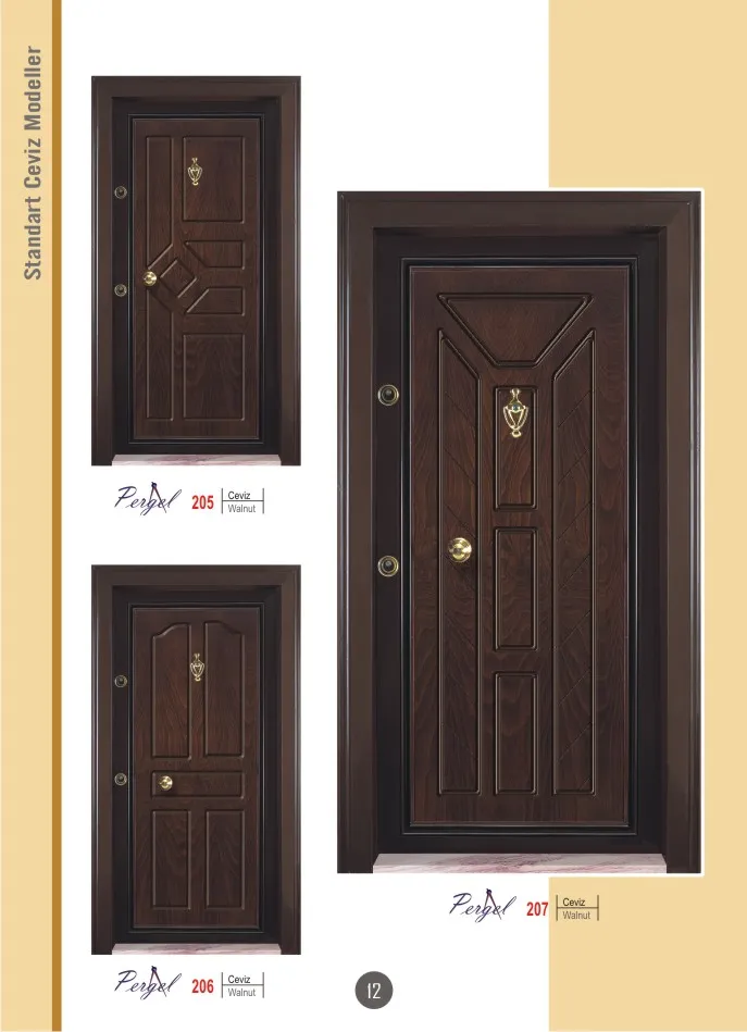 Luxury High-Security Steel Door & Interior Doors Series Model 34 — Construction Materials, Steel Security Doors & Building Profiles | COIDET & ATC