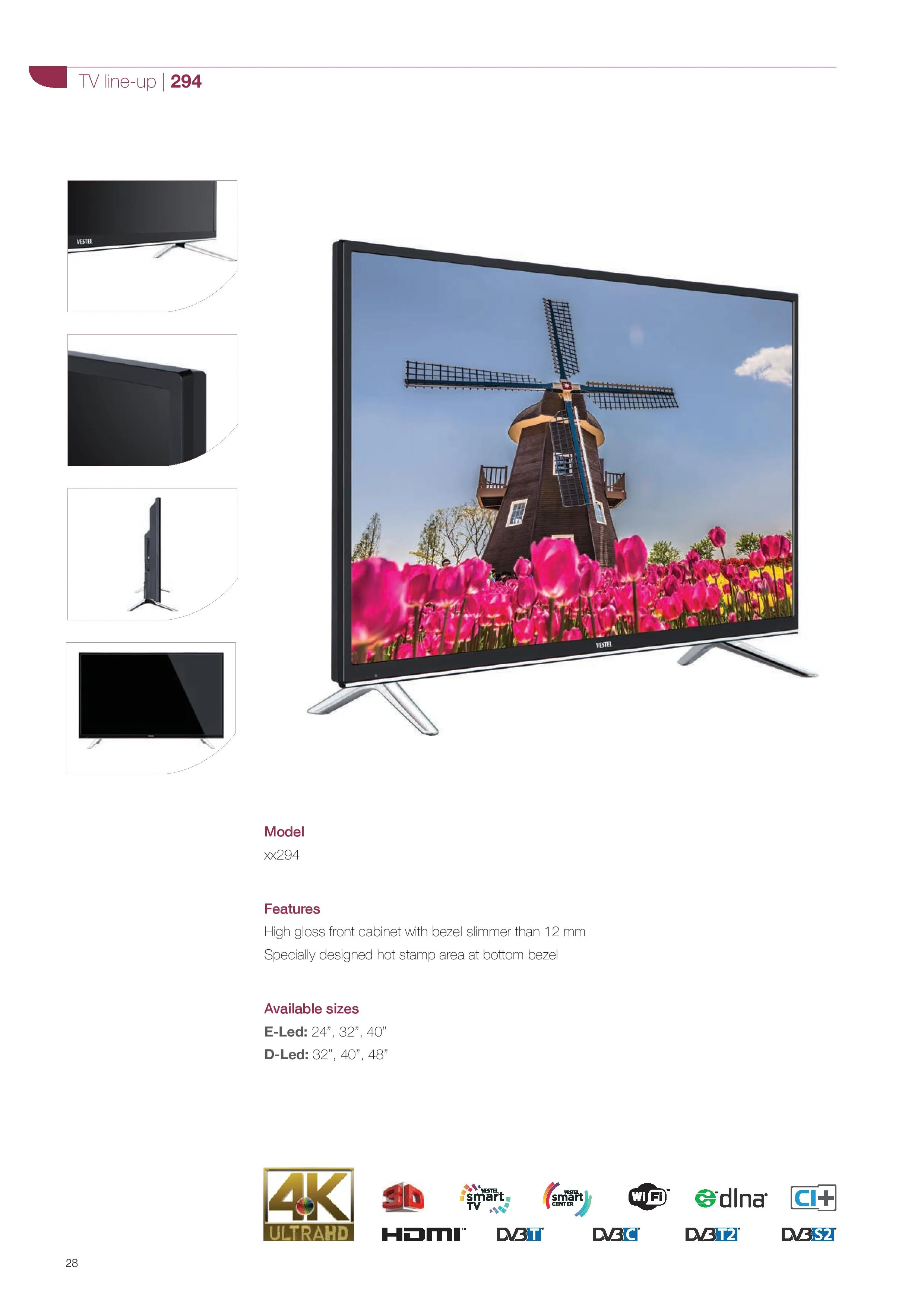 Ultra HD 4K Smart LED TV — Android TV Export Model 110 — Major Appliances, Refrigeration & Consumer Electronics | COIDET & ATC