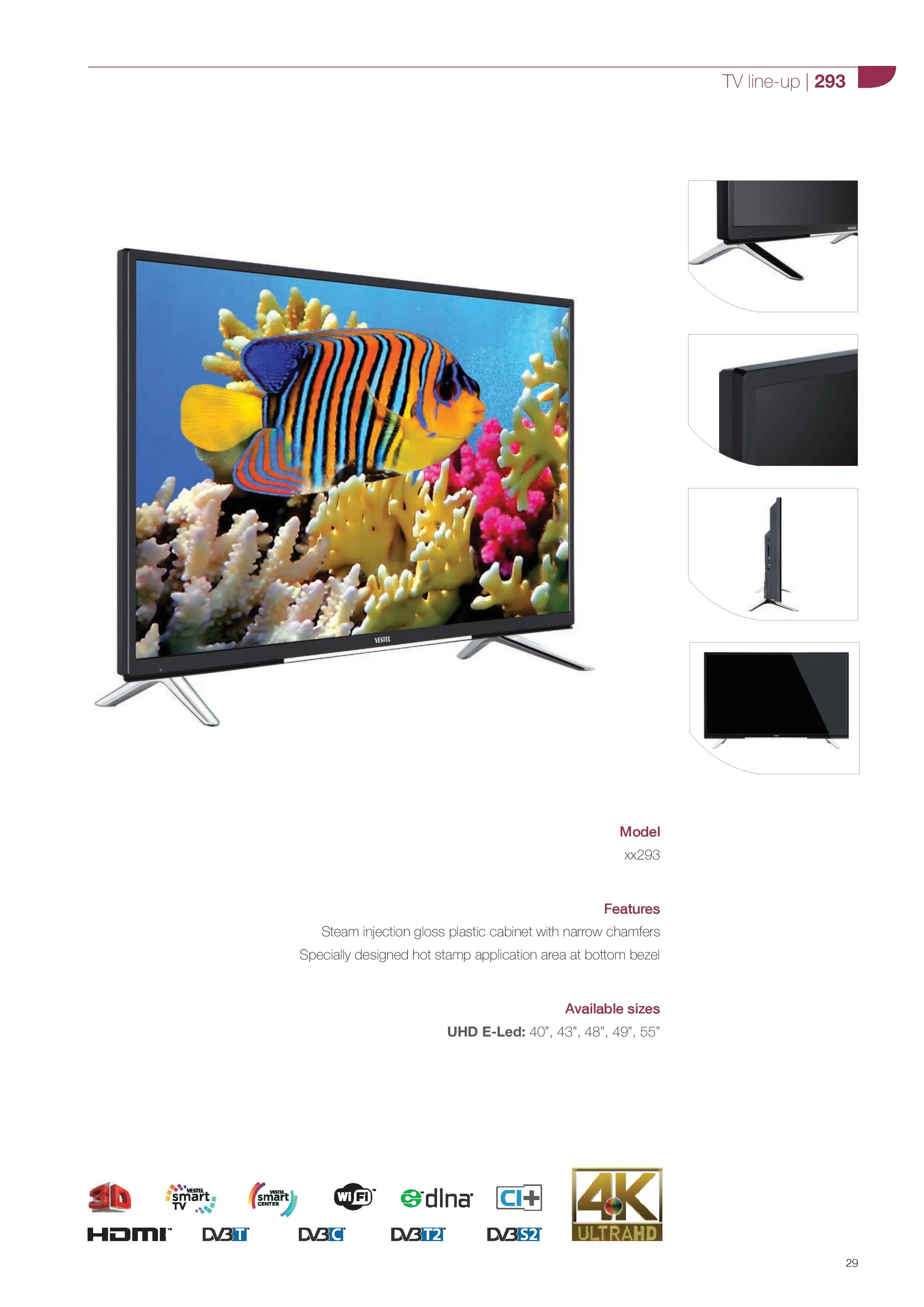 Ultra HD 4K Smart LED TV — Android TV Export Model 230 — Major Appliances, Refrigeration & Consumer Electronics | COIDET & ATC