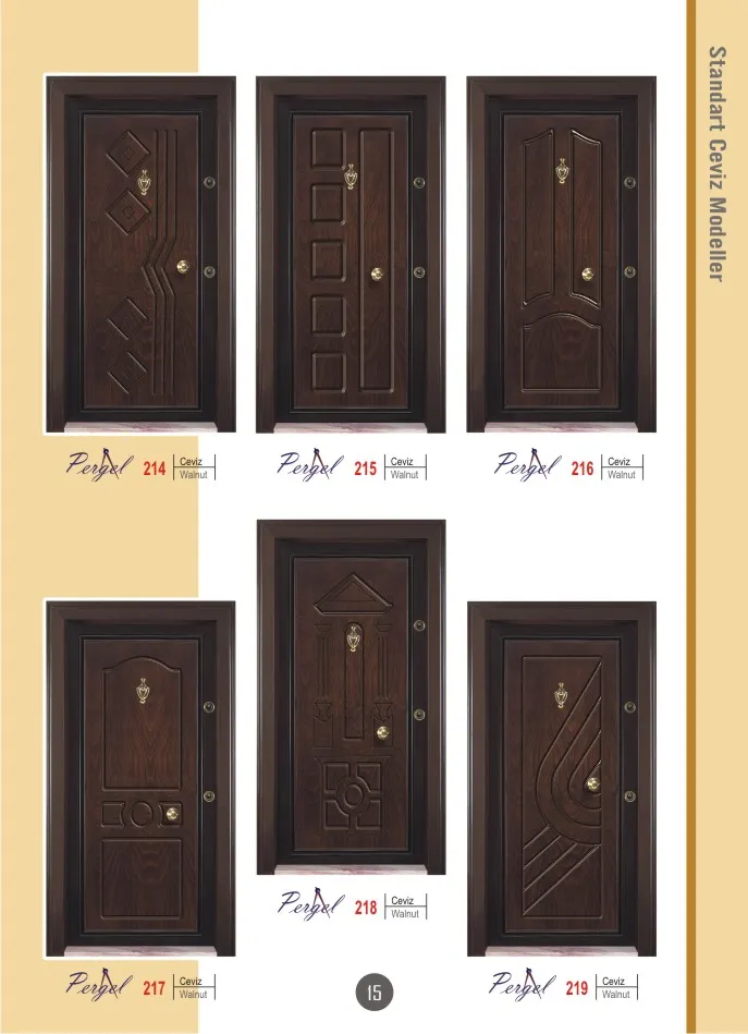 Luxury High-Security Steel Door & Interior Doors Series Model 51 — Construction Materials, Steel Security Doors & Building Profiles | COIDET & ATC