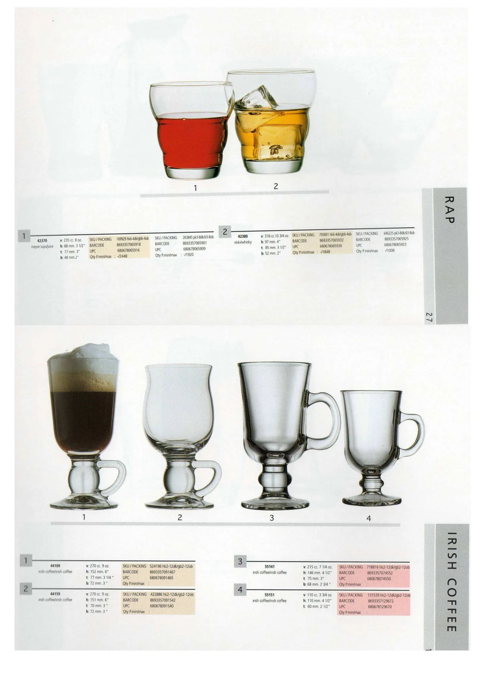 Pasabahce Export Glass Tableware & Glassware Collection Model 25 — Kitchenware, Glassware & Household Plastics | COIDET & ATC