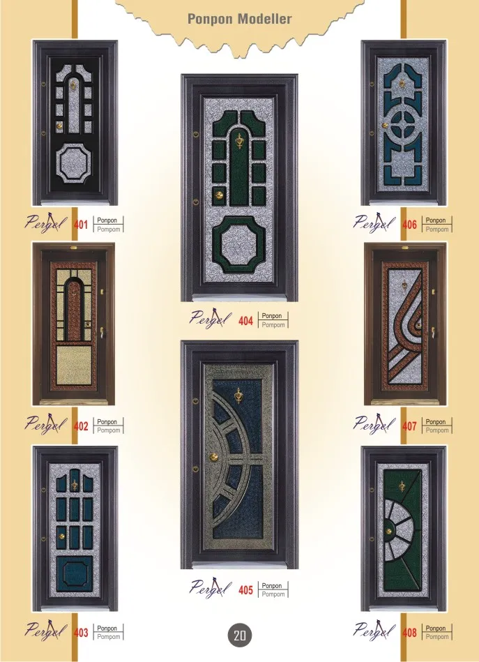 Luxury High-Security Steel Door & Interior Doors Series Model 28 — Construction Materials, Steel Security Doors & Building Profiles | COIDET & ATC