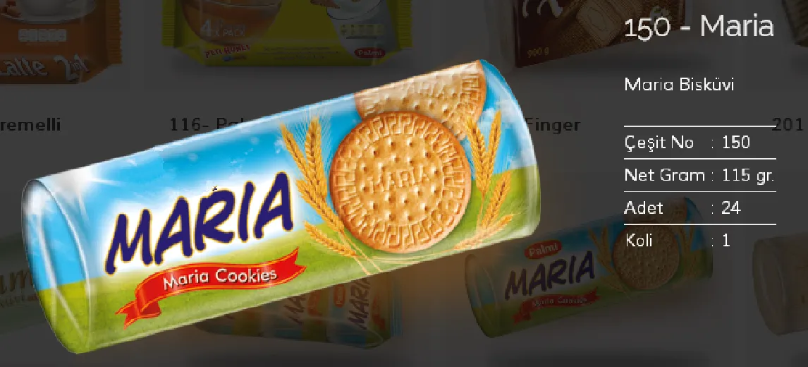 Palmiye Chocolate Coated Biscuits & Wafers Model 116 — Food, Pulses & Fast-Moving Consumer Goods | COIDET & ATC