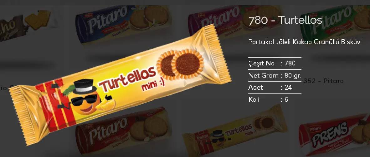 Palmiye Chocolate Coated Biscuits & Wafers Model 31 — Food, Pulses & Fast-Moving Consumer Goods | COIDET & ATC