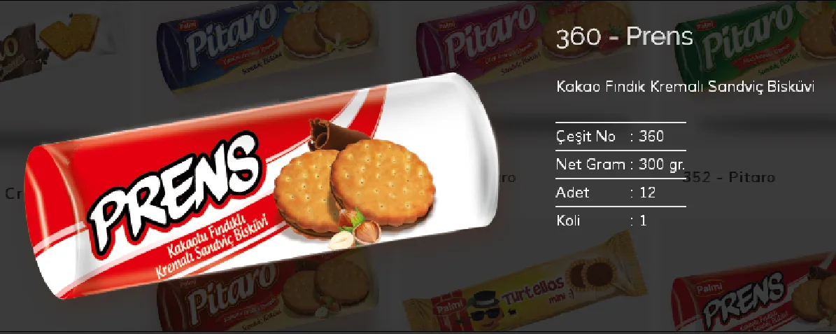 Palmiye Chocolate Coated Biscuits & Wafers Model 4 — Food, Pulses & Fast-Moving Consumer Goods | COIDET & ATC