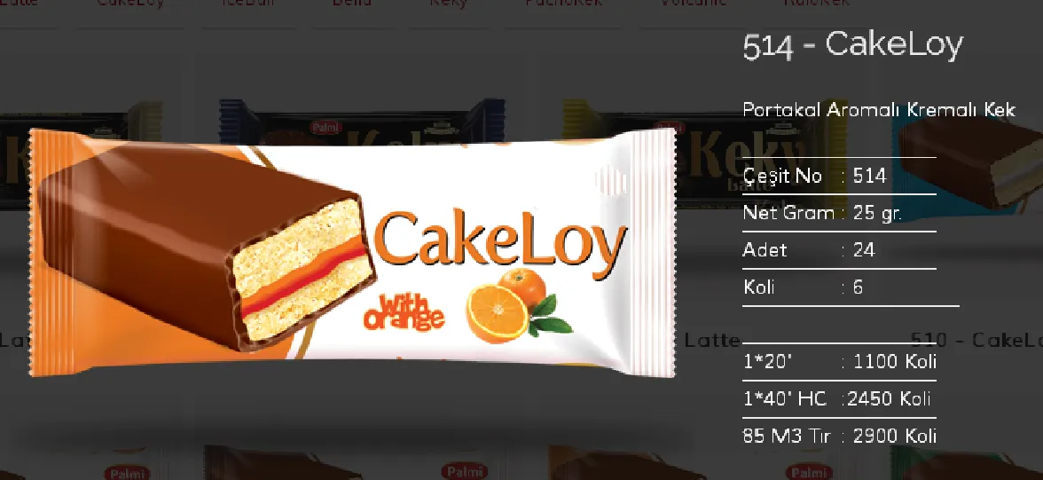 Palmiye Chocolate Coated Biscuits & Wafers Model 23 — Food, Pulses & Fast-Moving Consumer Goods | COIDET & ATC