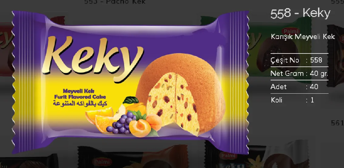 Palmiye Chocolate Coated Biscuits & Wafers Model 40 — Food, Pulses & Fast-Moving Consumer Goods | COIDET & ATC