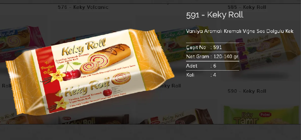 Palmiye Chocolate Coated Biscuits & Wafers Model 27 — Food, Pulses & Fast-Moving Consumer Goods | COIDET & ATC