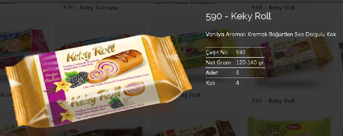 Palmiye Chocolate Coated Biscuits & Wafers Model 65 — Food, Pulses & Fast-Moving Consumer Goods | COIDET & ATC