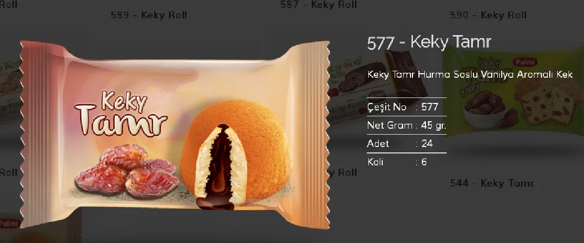 Palmiye Chocolate Coated Biscuits & Wafers Model 111 — Food, Pulses & Fast-Moving Consumer Goods | COIDET & ATC