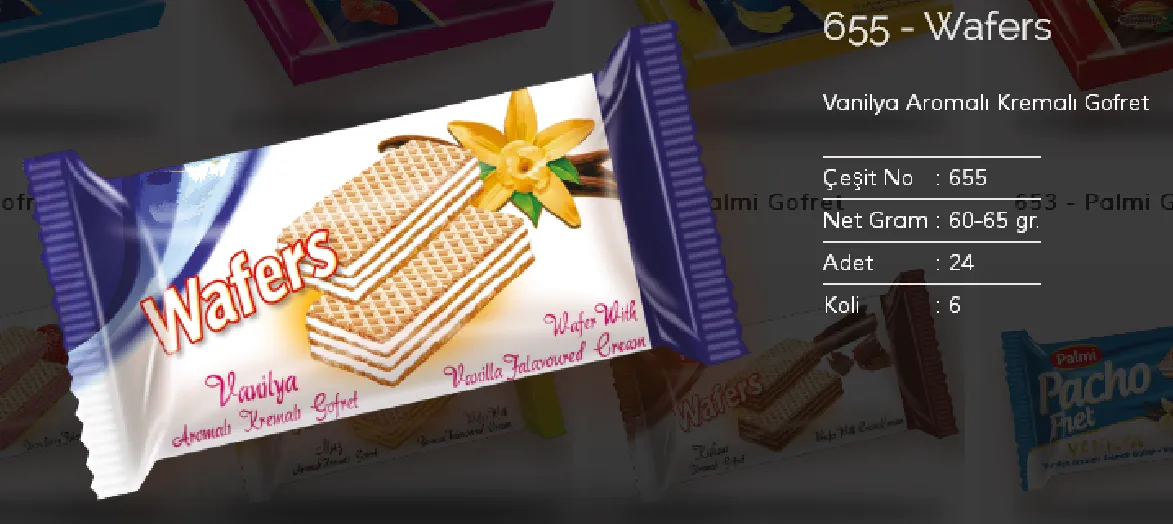 Palmiye Chocolate Coated Biscuits & Wafers Model 69 — Food, Pulses & Fast-Moving Consumer Goods | COIDET & ATC