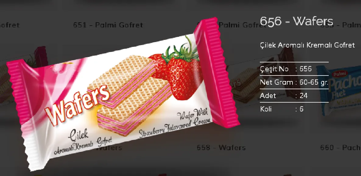 Palmiye Chocolate Coated Biscuits & Wafers Model 133 — Food, Pulses & Fast-Moving Consumer Goods | COIDET & ATC