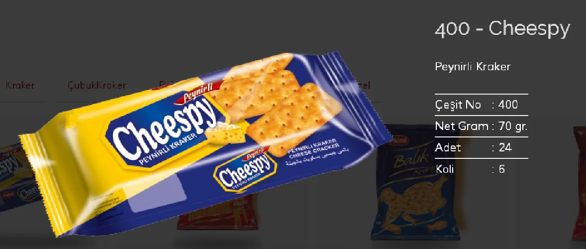 Palmiye Chocolate Coated Biscuits & Wafers Model 50 — Food, Pulses & Fast-Moving Consumer Goods | COIDET & ATC