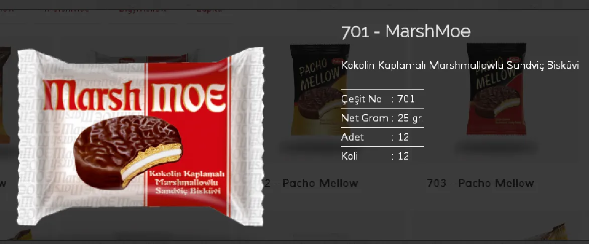 Palmiye Chocolate Coated Biscuits & Wafers Model 98 — Food, Pulses & Fast-Moving Consumer Goods | COIDET & ATC