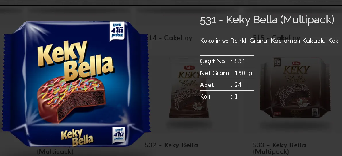 Palmiye Chocolate Coated Biscuits & Wafers Model 22 — Food, Pulses & Fast-Moving Consumer Goods | COIDET & ATC