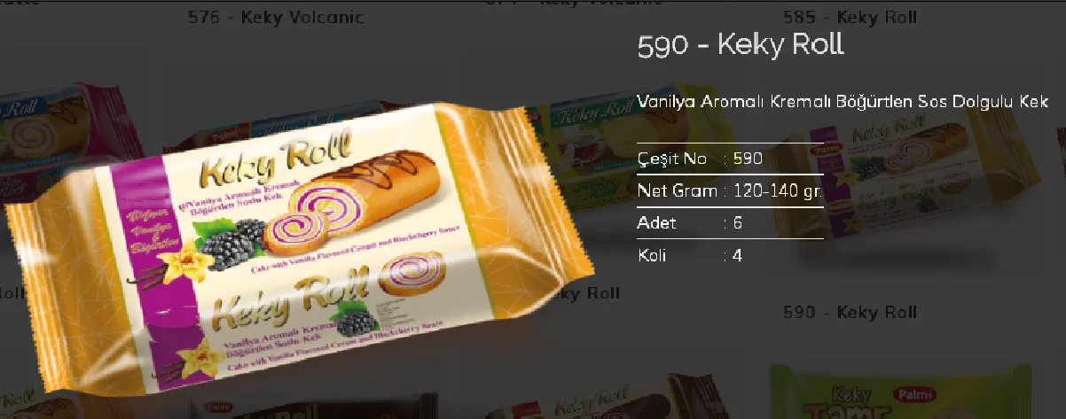 Palmiye Chocolate Coated Biscuits & Wafers Model 71 — Food, Pulses & Fast-Moving Consumer Goods | COIDET & ATC