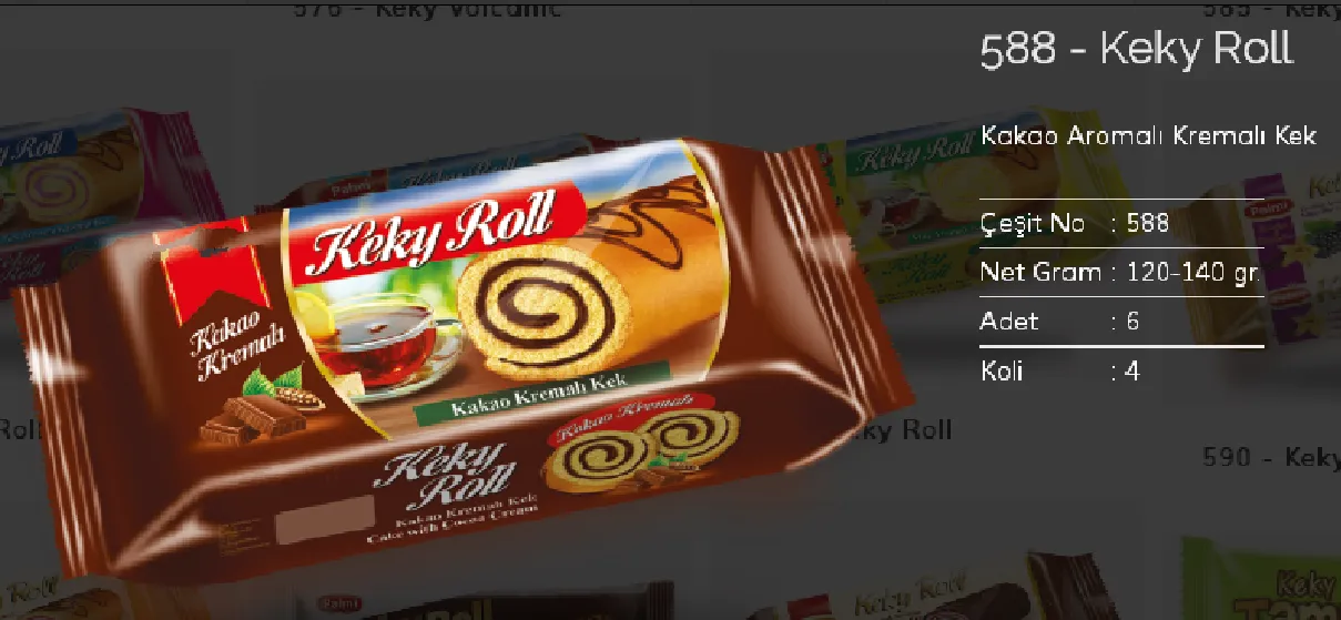 Palmiye Chocolate Coated Biscuits & Wafers Model 20 — Food, Pulses & Fast-Moving Consumer Goods | COIDET & ATC