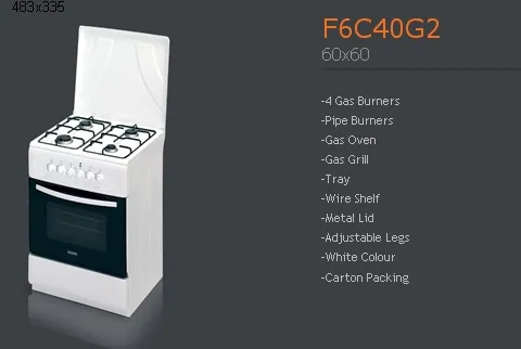 4-Burner Gas Freestanding Cooker & Grill (LPG/Natural Gas) Model 30 — Major Appliances, Refrigeration & Consumer Electronics | COIDET & ATC