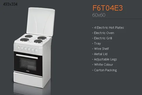 4-Burner Gas Freestanding Cooker & Grill (LPG/Natural Gas) Model 11 — Major Appliances, Refrigeration & Consumer Electronics | COIDET & ATC