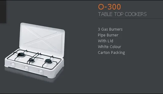 4-Burner Gas Freestanding Cooker & Grill (LPG/Natural Gas) Model 114 — Major Appliances, Refrigeration & Consumer Electronics | COIDET & ATC