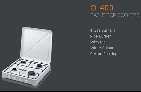 4-Burner Gas Freestanding Cooker & Grill (LPG/Natural Gas) Model 28 — Major Appliances, Refrigeration & Consumer Electronics | COIDET & ATC
