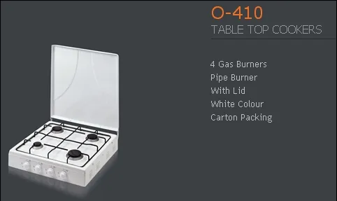 4-Burner Gas Freestanding Cooker & Grill (LPG/Natural Gas) Model 24 — Major Appliances, Refrigeration & Consumer Electronics | COIDET & ATC