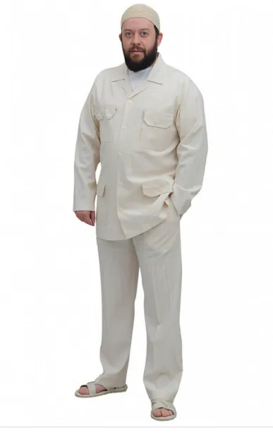 Hajj & Umrah Pilgrimage Apparel / Cotton Ihram & Abaya Set Model 5 — Women's Fashion, Evening Gowns, Modest Wear & Hajj Clothing | COIDET & ATC