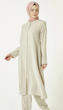 Hajj & Umrah Pilgrimage Apparel / Cotton Ihram & Abaya Set Model 4 — Women's Fashion, Evening Gowns, Modest Wear & Hajj Clothing | COIDET & ATC